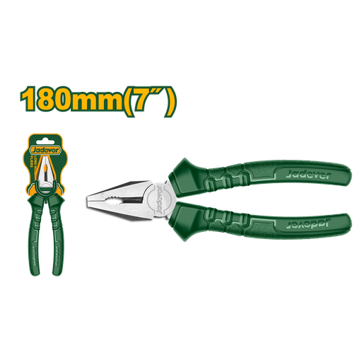 [CORJDPL1927] Pinza universales: 180mm(7") Mango unicolor ranurado