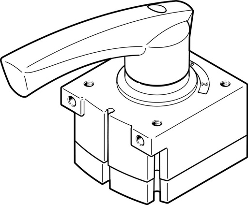 [FES3192066] Válvula de palanca manual VHER-H-B43C-B-G12