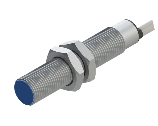 [TCNIB-2M-12CA-PR/TCL] Sensor inductivo PNP Diam.12 Distancia 2mm 10-30VDC c/cable