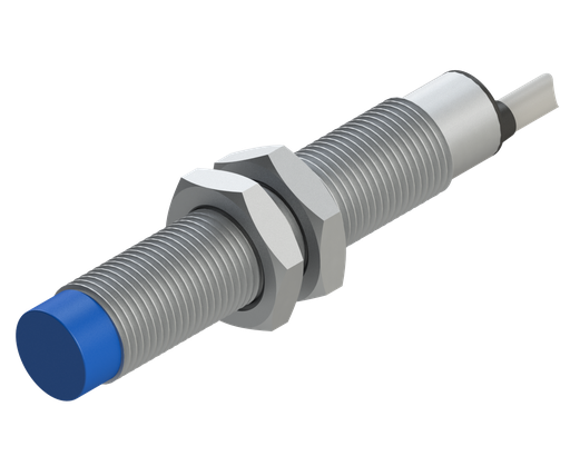 [TCNIN-4M-12CA-PR/TCL] Sensor inductivo PNP Diam.12 Distancia 4mm 10-30VDC c/cable