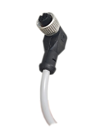 [TCNCT12F/4S-C02.C1] Conector hembra 4P curvo c/cable