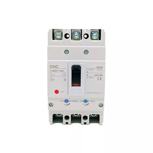 [CNCYCM8RT-160S/3300 63-80A 25/18 KA] INTERRUPTOR AUTOMATICO CAJA MOLDEADA T160 3X80A 25ka RELE TERMOMAGNETICO AJUSTABLE