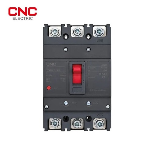 [CNCYCM8RT-160S/3300 100-125A 25/18 KA] INTERRUPTOR AUTOMATICO CAJA MOLDEADA T160 3X125A 25ka RELE TERMOMAGNETICO AJUSTABLE