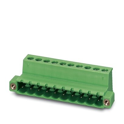 [PHO1825569] Conector para placa de circuito impreso, corriente nominal: 12 A, tensión de dimensionamiento (III/2): 320 V, número de polos: 8, paso: 5,08 mm, tipo de conexión: Conexión por tornillo con cápsula de tracción, color: verde, superficie contactos: Estaño
