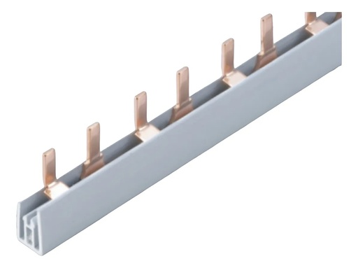 [CNCPIN-2PC063] Puente Peine Unión 2P 63A 400v Pin Recto x 1 mt