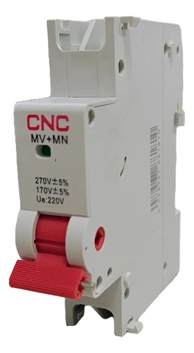 [CNCYCB9-63-MV+MN-220] Relé de Baja Tensión y Sobretensión "MV+MN" 220VCA para YCB9-63
