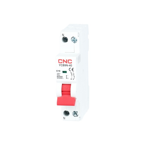 [CNCYCB9N-40-1PC10] Térmica 1x10A +Neutro 6Ka 230/400V 50/60Hz Curva=C