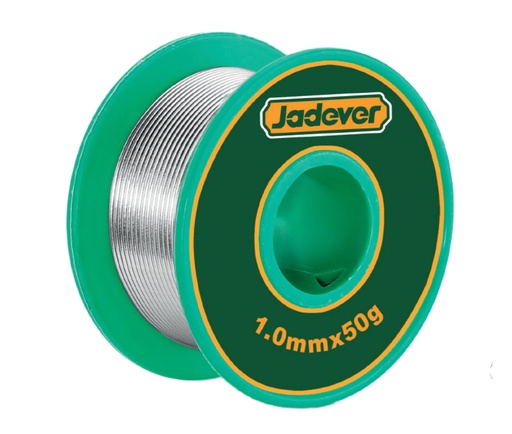 [CORJDHXS1310] ALAMBRE DE ESTAÑO PARA SOLDADURA SIN PLOMO DIÁMETRO: 1,0 MM PESO NETO: 50G MEZCLA: 99.3%SN+0.7%CU EL PUNTO DE FUSIÓN ES DE 227 °C