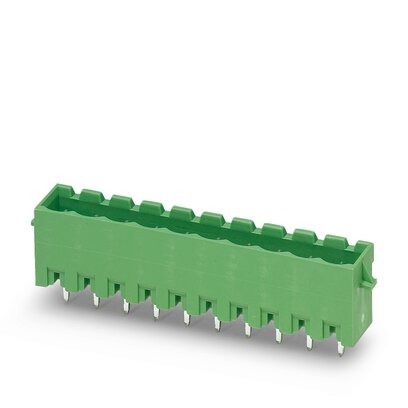 [PHO1936157] Carcasa base placa de circuito impreso, corriente nominal: 12 A, tensión de dimensionamiento (III/2): 320 V, número de polos: 16, paso: 5,08 mm, color: verde, superficie contactos: Estaño, montaje: Soldadura por ola, Artículo con saliente de encaje