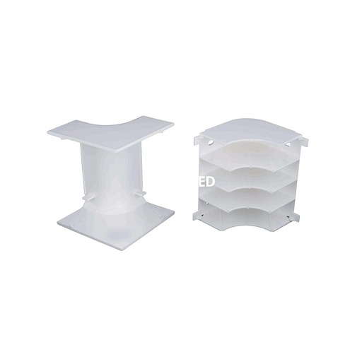 [SCHDXN11012] Accesorio Ángulo Interno Dexson 100x45mm Color Blanco 