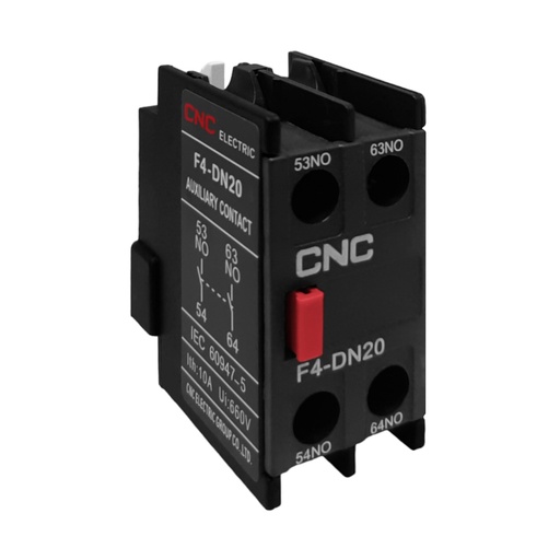 [CNCF4-DN20] Bloque de Contacto F4-DN20 2NA