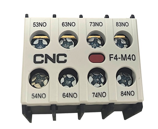[CNCF4-M40] Contacto Auxiliar F4-M40 4NA