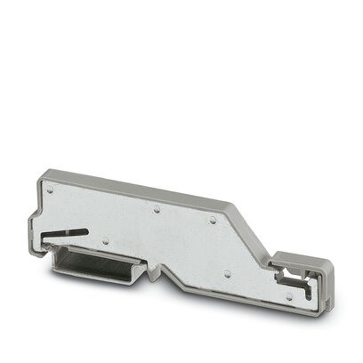 [PHO3026489] Caballete, Soporte para barras colectoras, colocar cada 20 cm, longitud: 95,5 mm, anchura: 6,2 mm, número de polos: 1, color: gris