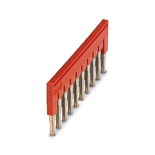 [PHO3030336] Puente enchufable, paso: 6,2 mm, anchura: 10,7 mm, número de polos: 2, color: rojo