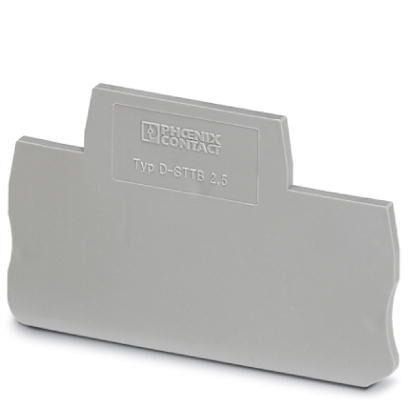 [PHO3030462] Tapa final, longitud: 83,5 mm, anchura: 2,2 mm, altura: 39,7 mm, color: gris