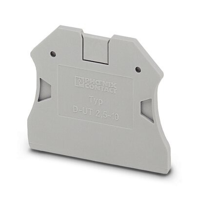 [PHO3047028] Tapa final, longitud: 47 mm, anchura: 2,2 mm, altura: 39,8 mm, color: gris