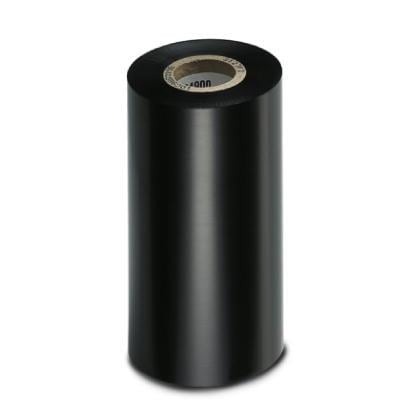 [PHO5145384] Cinta entintada, para impresora de rollo para impresión de los grupos de productos TML..., WML..., WML HF..., WML-FLAG..., WMT..., WMTB..., EML..., EML-ESD..., EML-RM..., EML-HA..., EMLS..., EMLC..., EMLP..., EMLF..., PML... y PMM..., anchura: 110 mm, col