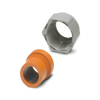 [PHO1853939] Prensaestopas partido Pg21, de plástico, compuesto por una goma obturadora con un taladro y un tornillo de apriete, para carcasas de la construcción 2-4, cable [mm] 17 - 20,5