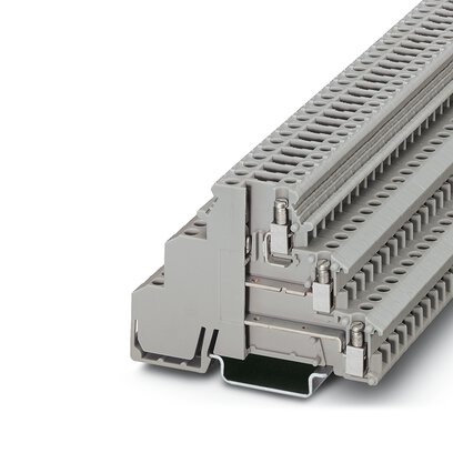 [PHO2774237] Borne para detectores/actuadores, tipo de conexión: Conexión por tornillo, sección: 0,2 mm² - 4 mm², AWG: 24 - 12, anchura: 6,2 mm, color: gris, clase de montaje: NS 35/7,5, NS 35/15