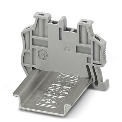 [PHO3022276] Soporte final de montaje rápido, para carril simétrico NS 35/7,5 o carril simétrico NS 35/15, con posibilidad de marcado, con posibilidad de aparcamiento para FBS...5, FBS...6, KSS 5, KSS 6, ancho: 5,15 mm, color: gris