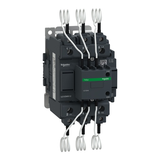 [SCHLC1DWK12Q7] Contactor p/ Cap (1na+2nc) TeSys D 60kVAR 380 Vca 50/60Hz 