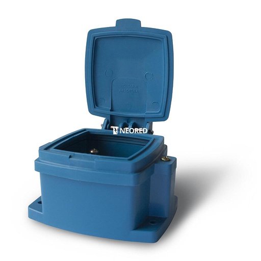 [KALKL48881] Caja capsulada para atornillar 32A Kalop azul