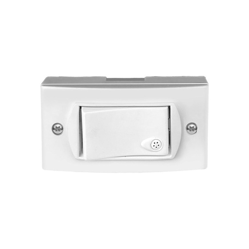 [JEL50401/2] 1 Int. Unipolar 220Vca - 10A Blanco