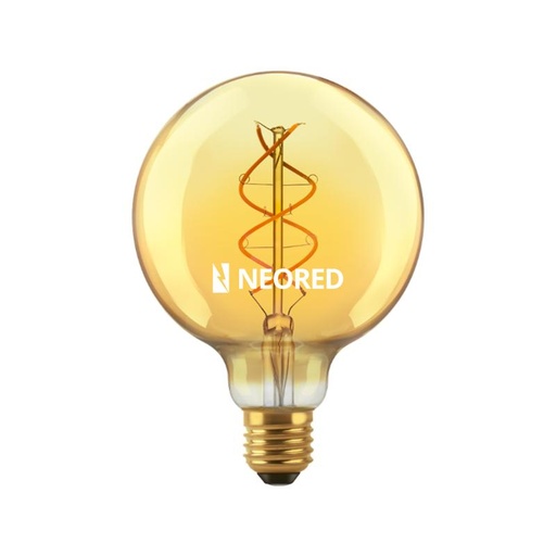 [CORBFG125-5WW] Lampara tipo globo Golden Ambar 5w Macroled calido