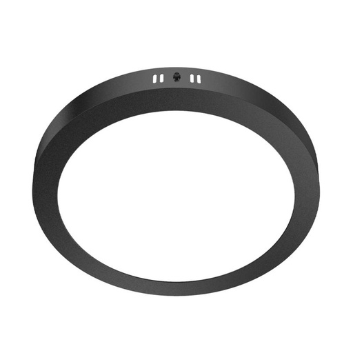 [CORNPR24CW] Panel plafon circular negro 24W Macroled frio