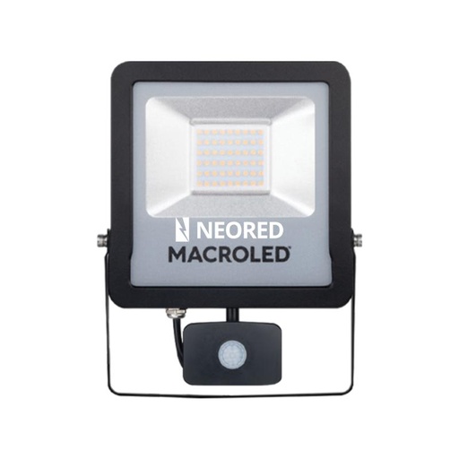 [CORSFLSV2-50CW] Reflector Linea PRO 50w con sensor de movimiento Macroled frio